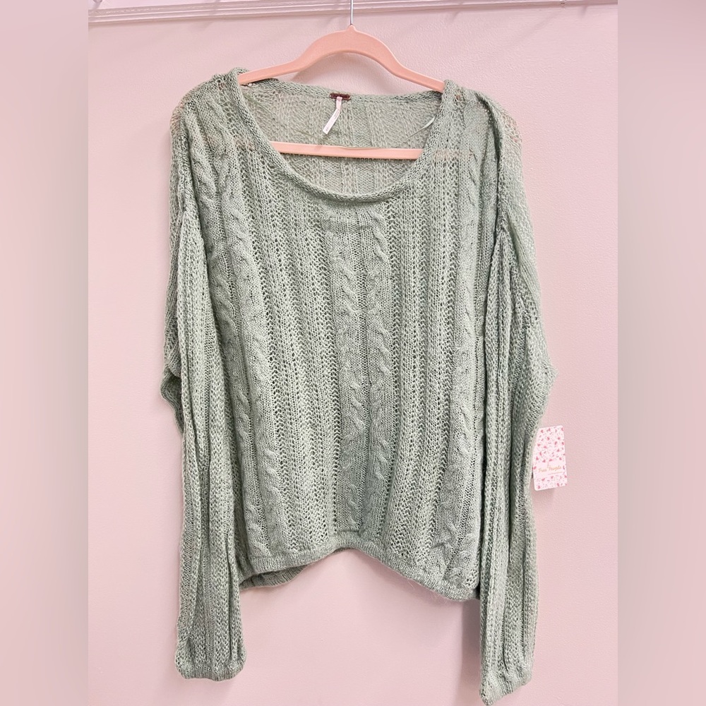 Green light sweater